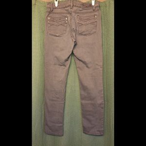 L.e.i Grey Skinny Jeans